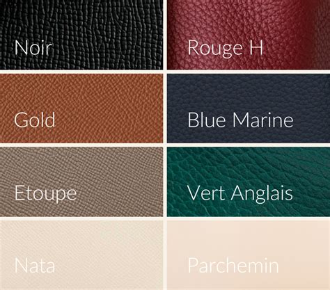 hermes color chart|what hermes colors add value.